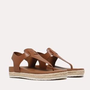 VINCE Flint Leather Espadrille Sandals - 7.5